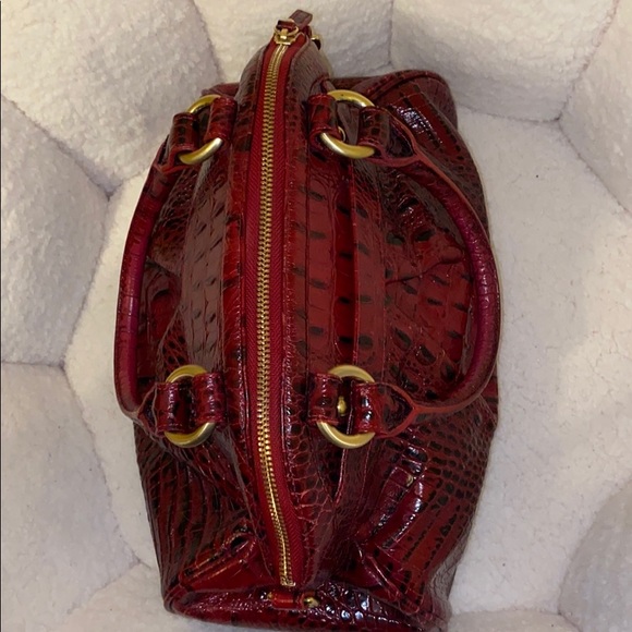 Brahmin Handbags - Brahmin Lisa Dome Bag in Red